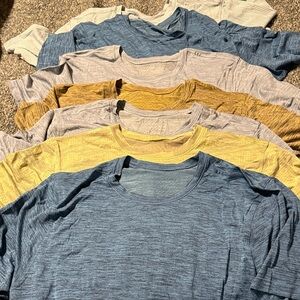 Lululemon men’s  Multi-Color Casual T-Shirt $38 each